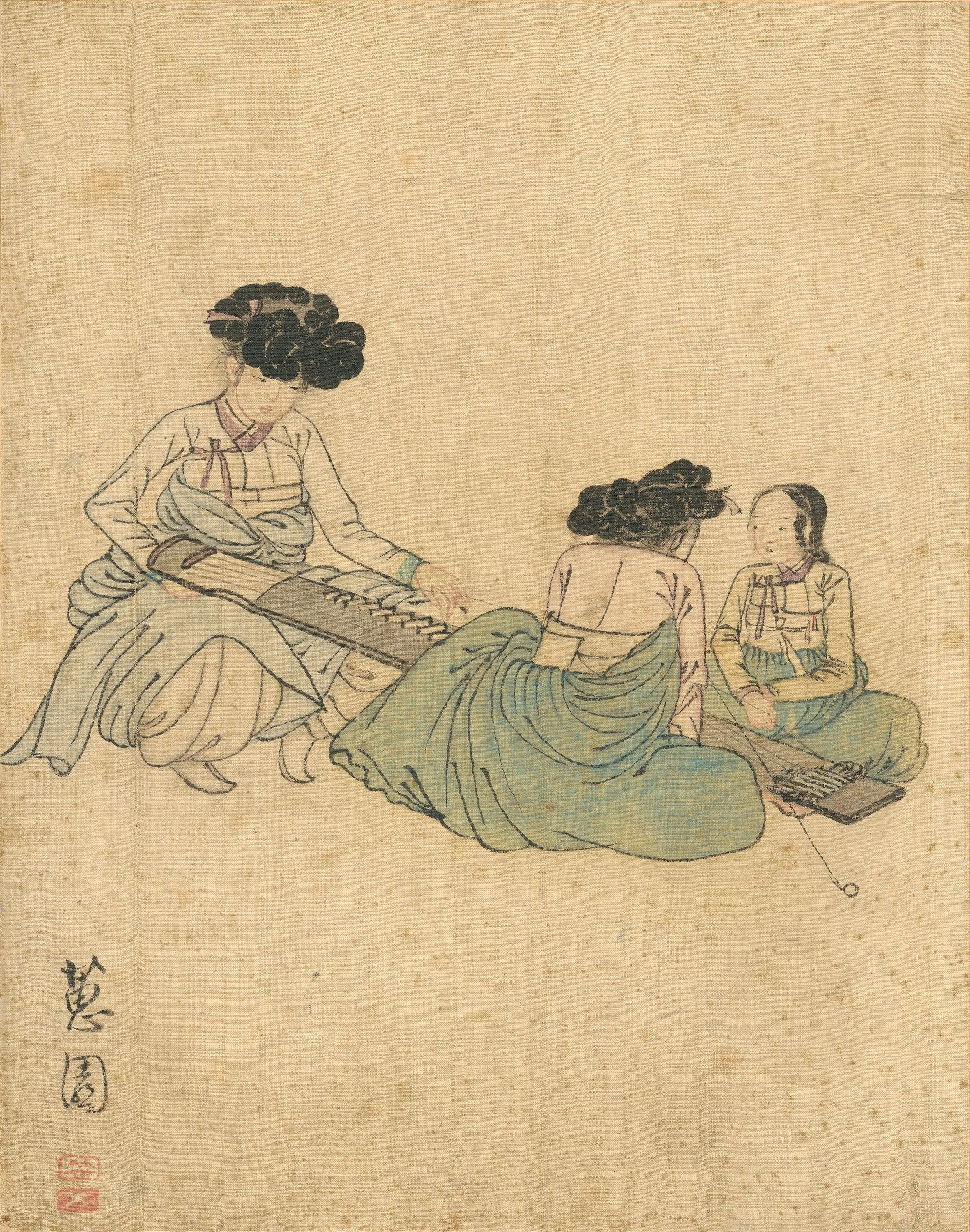 Artwork by Shin Yun-bok (1758–1813)