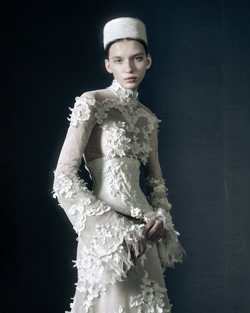 krikor jabotian short wedding dress Wedding Fashion & Beauty Blog Hello May