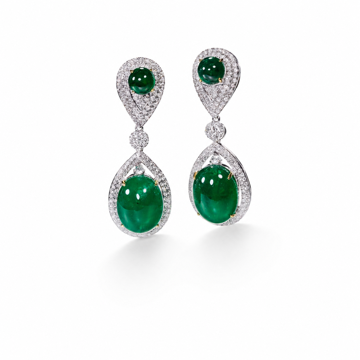 ANNA HU Jardin Émeraude de Monte-Carlo Emerald Earrings.png