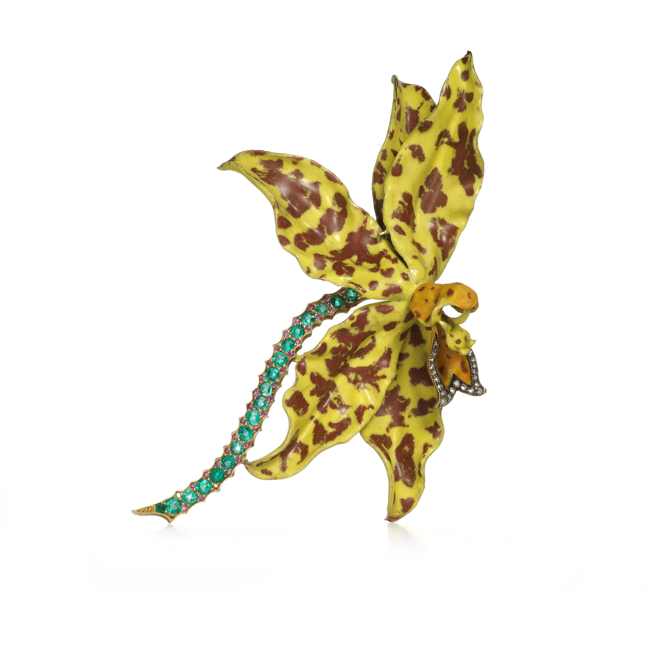 George Paulding Farnham. Brooch, 1889