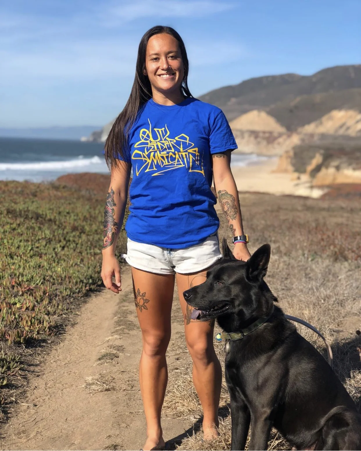 Outsiders Syndicate T-Shirt (Royal Blue &amp; Gold)