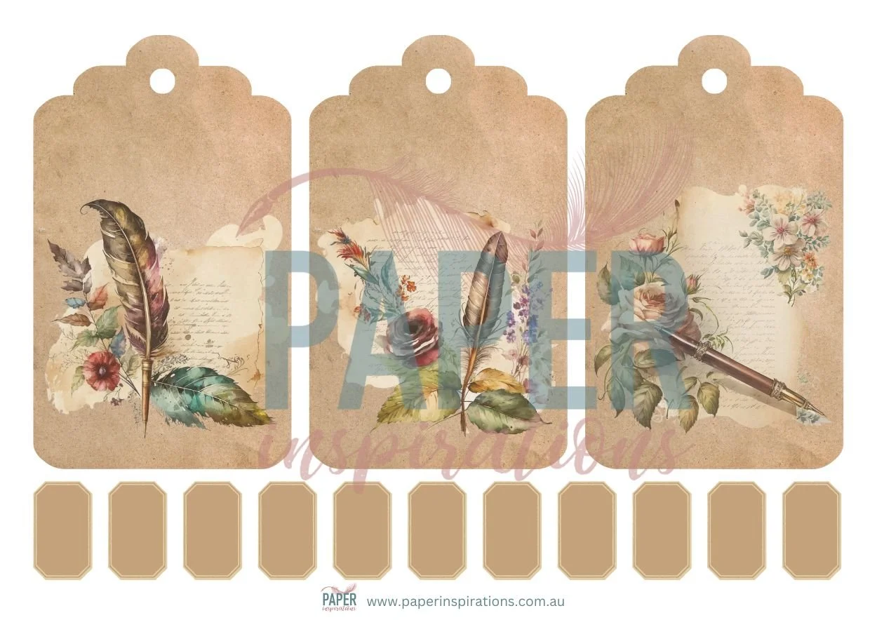 Elegant Correspondence Digital Journal Kit — Paper Inspirations