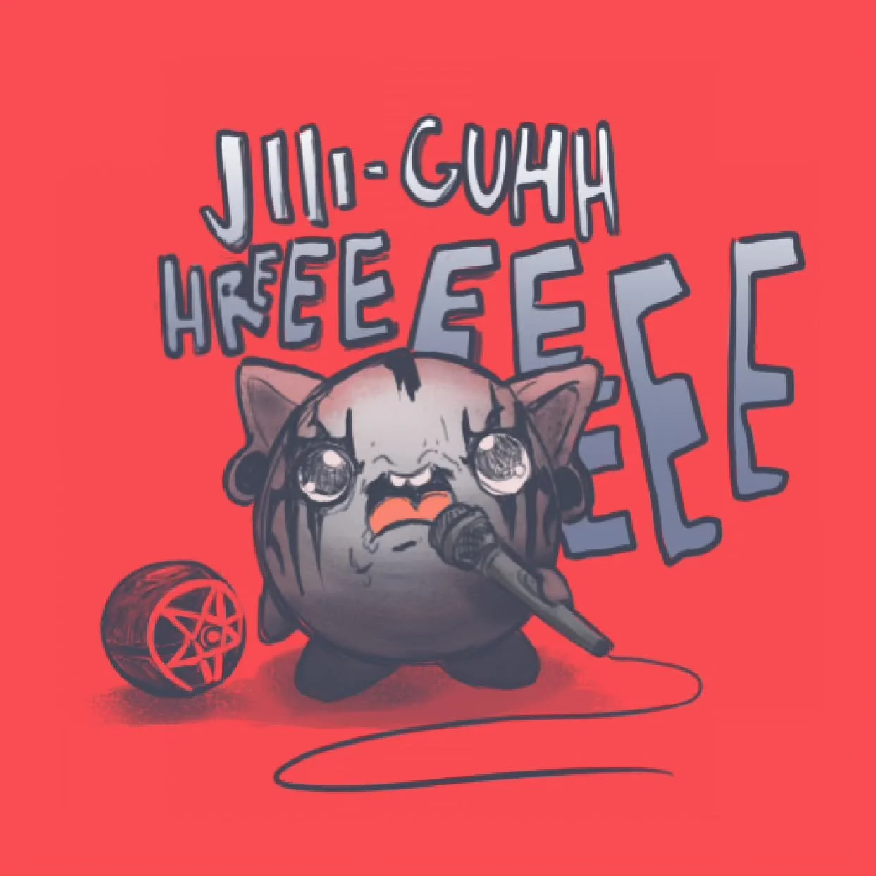 Mainly because no one asked, here&rsquo;s a DETHMETAL JIGGLYPUFF with a PENTA-ball&hellip; actually this could be pretty rad!!
&ldquo;Penta-mon&rdquo;  has a nice ring to it!&hellip; &ldquo;Pok&eacute;-core? Idk
Happy Friday!!
.
.
.
.
.
.
.
#pokemon 