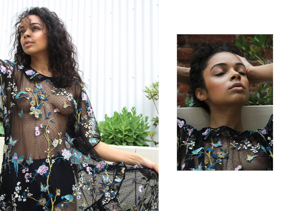 Editorial "Summer Study": Swords Smith | Model: Marisa Bryant | Photographer: Paula Agudelo
