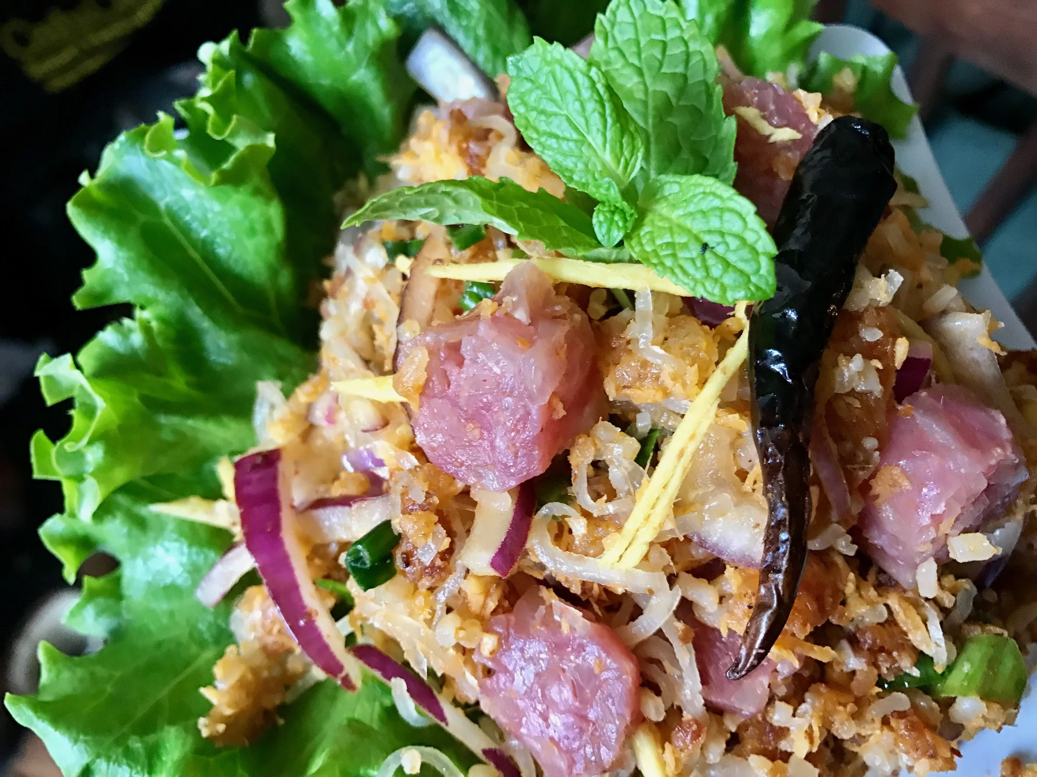 Crispy Rice Salad