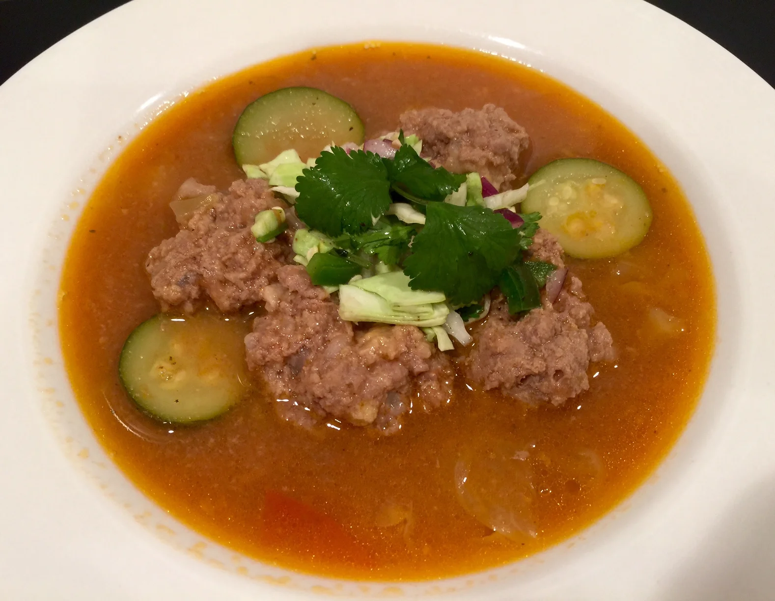 Albondigas Soup