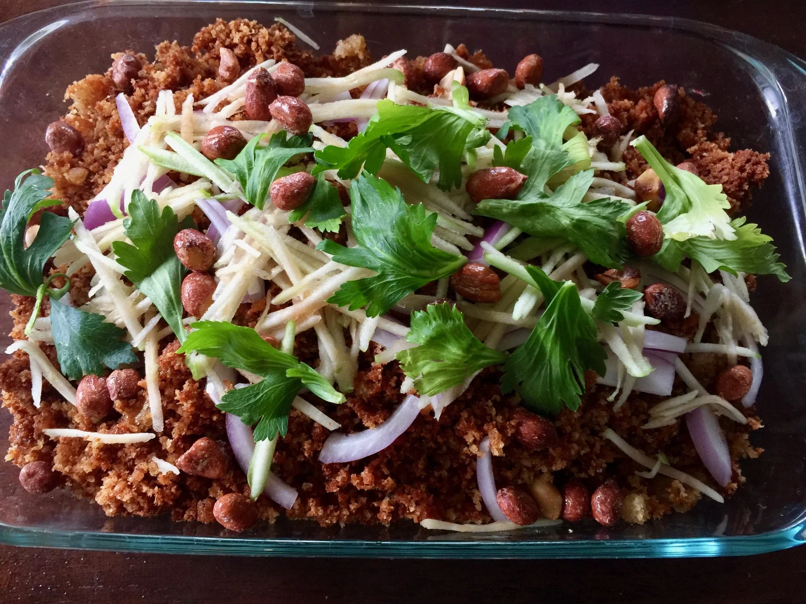 Crispy Catfish Salad