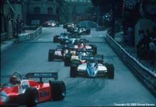 Monaco GP - early laps