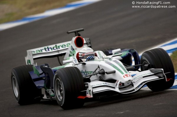 2008 Honda F1 Test