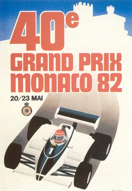 Monaco GP poster