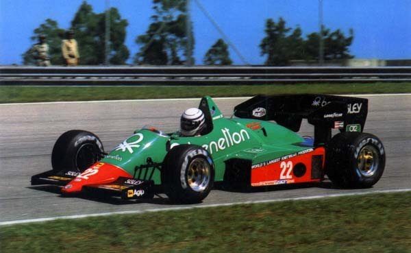 NL Alfa Romeo T184 1984 #22 Ricardo Patrese GP F1 Zandvoort 