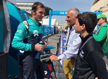 NIO Formula E Team driver Luca Filippi