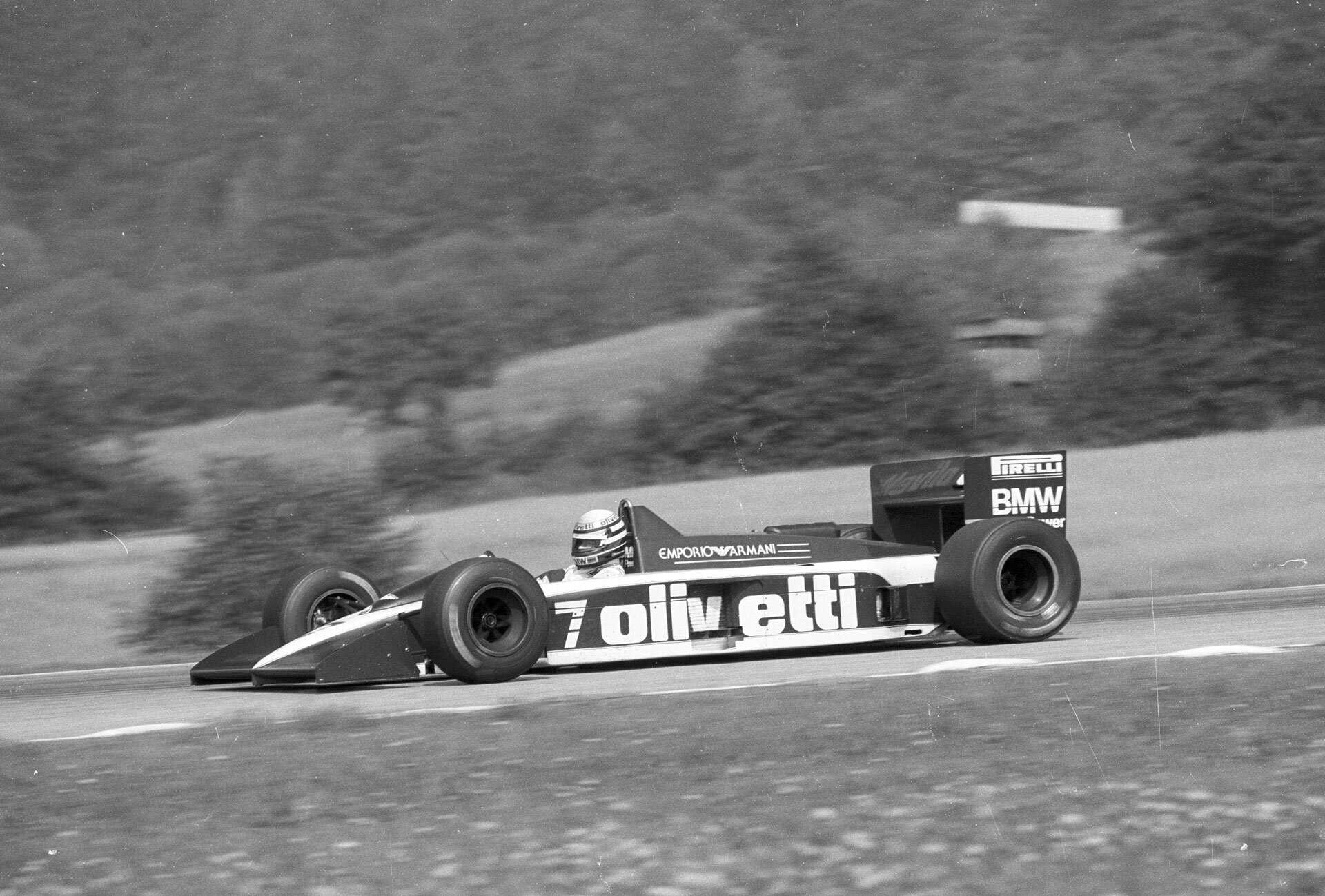 F1 Turbo Lag: Riccardo Patrese's 1986 Brabham BT55, Monaco, F1 1986