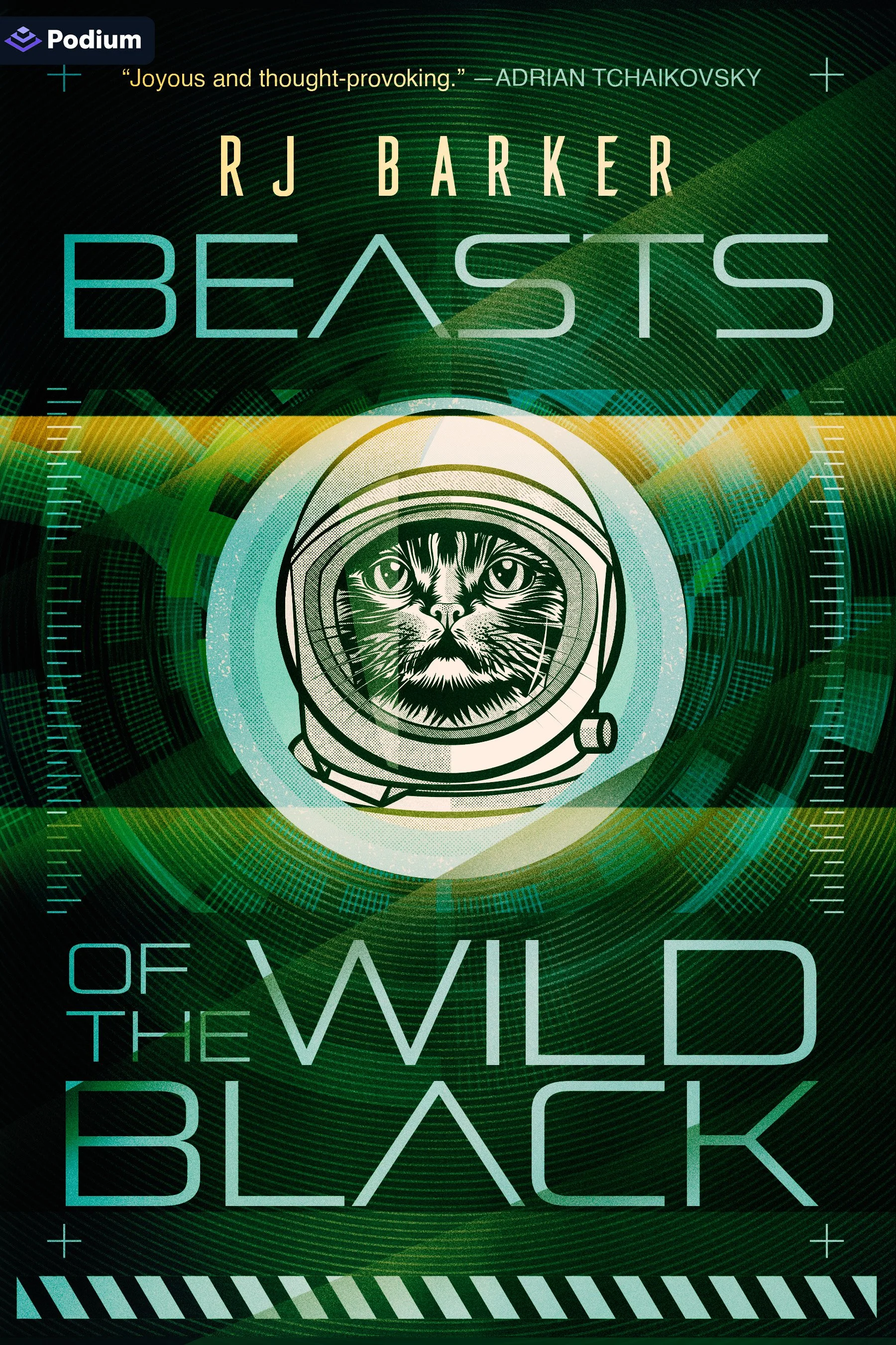 Cover Reveal - Beasts of the Wild Black by RJ Barker