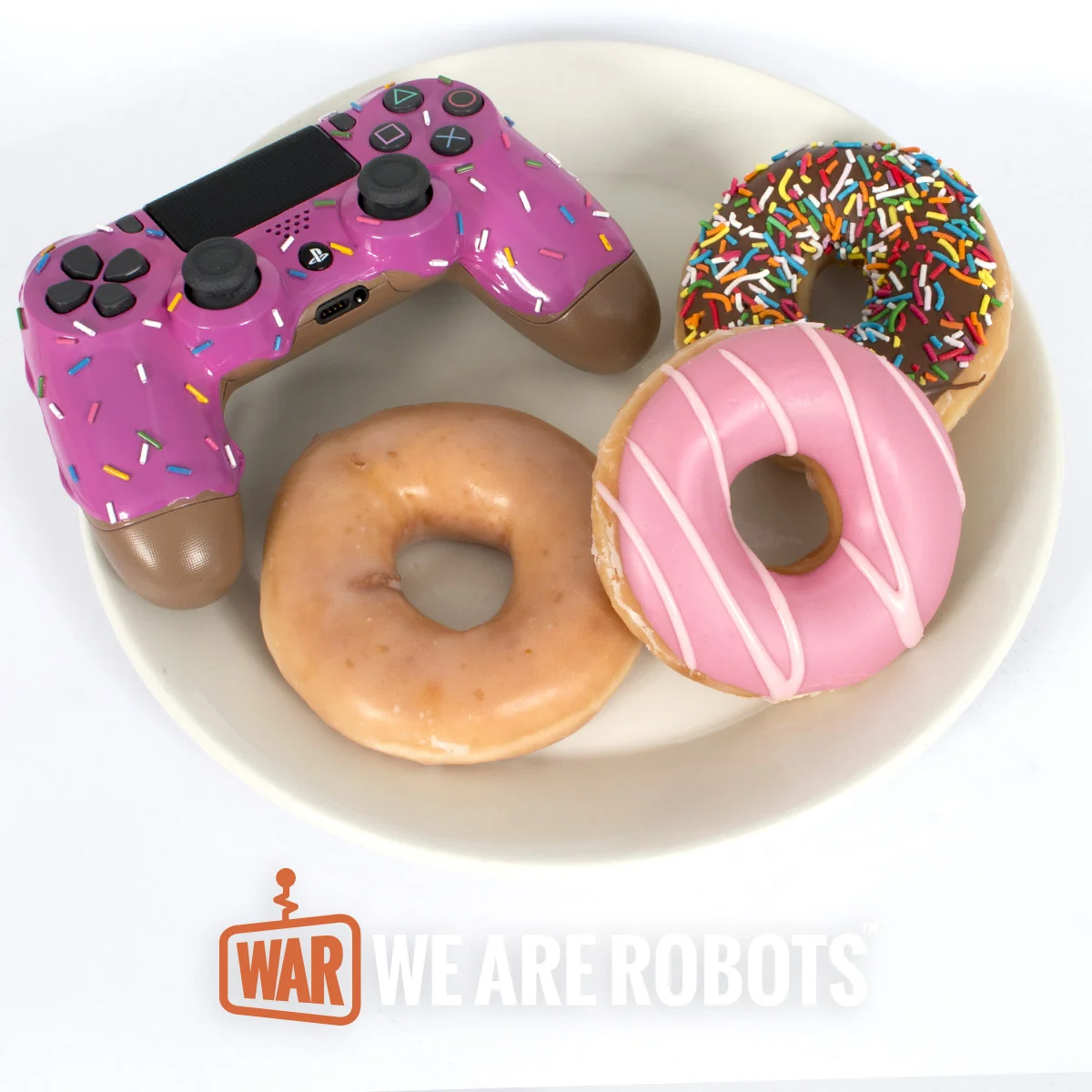 Get Glazed - Donut Custom Playstation 4 Controller - WAR Customs