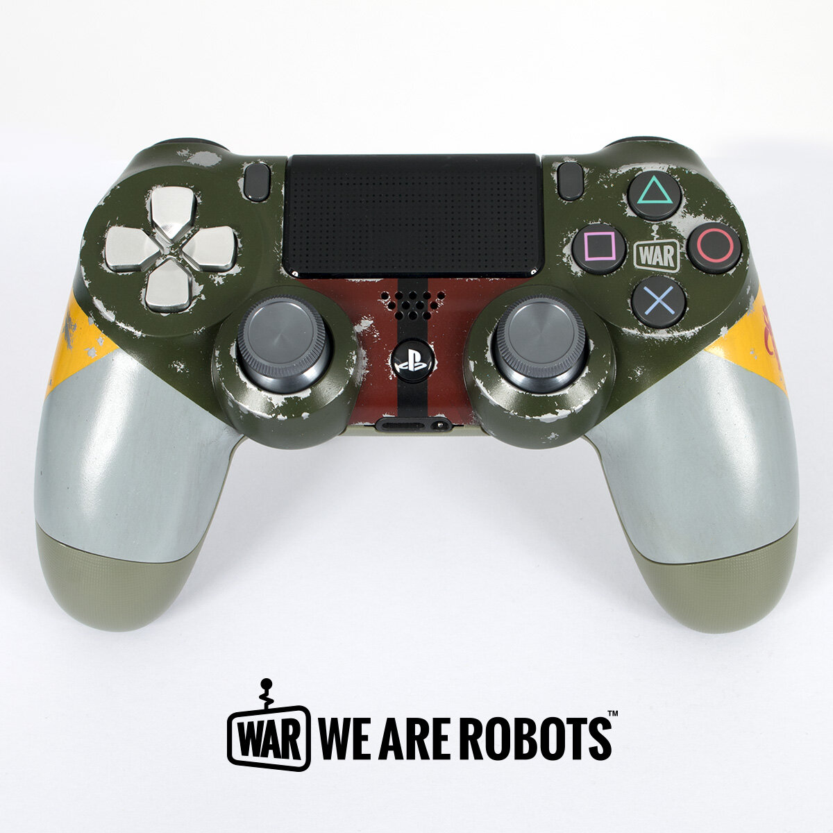 WAR Customs - PS4 Controller - Boba Fett