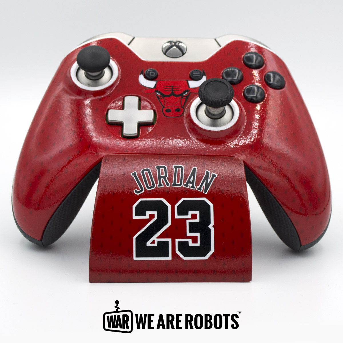 WAR Customs - Xbox One Controller - Chicago Bulls - Michael Jordan 23