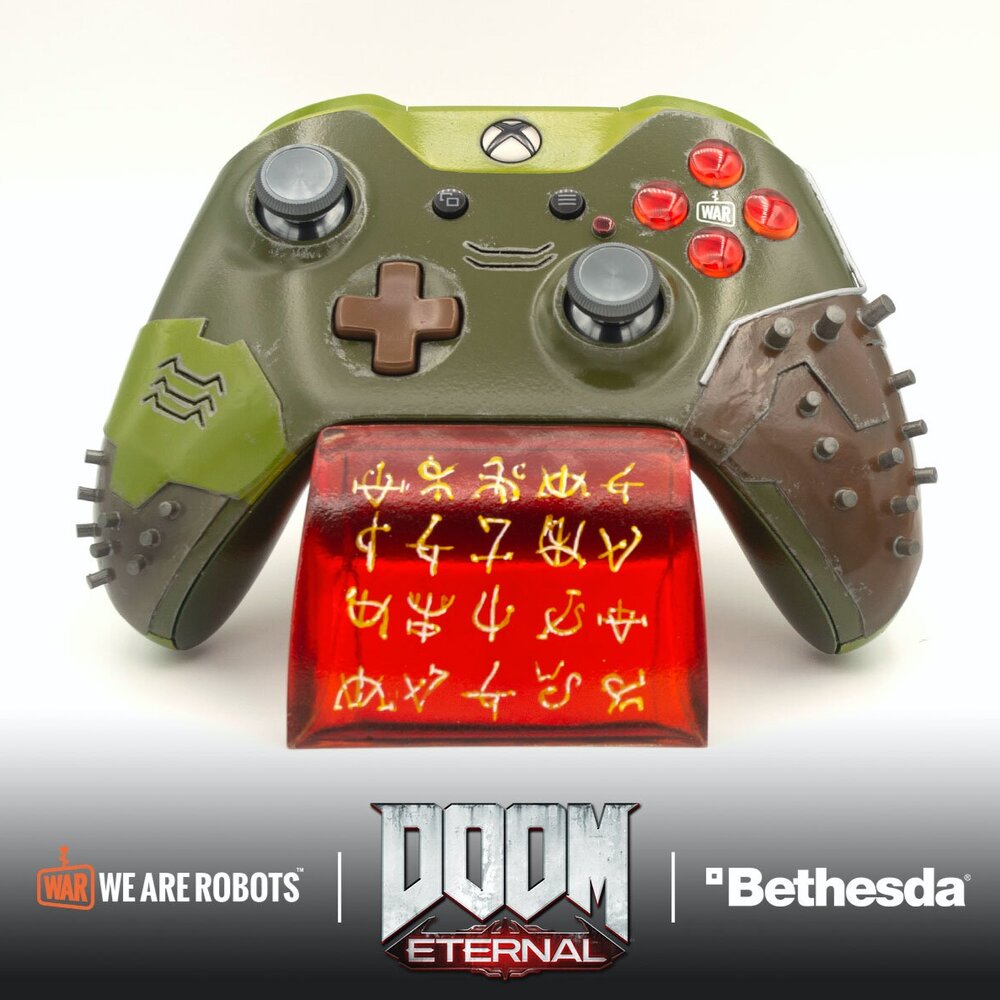 DOOM Eternal Xbox One Controller - We Are Robots