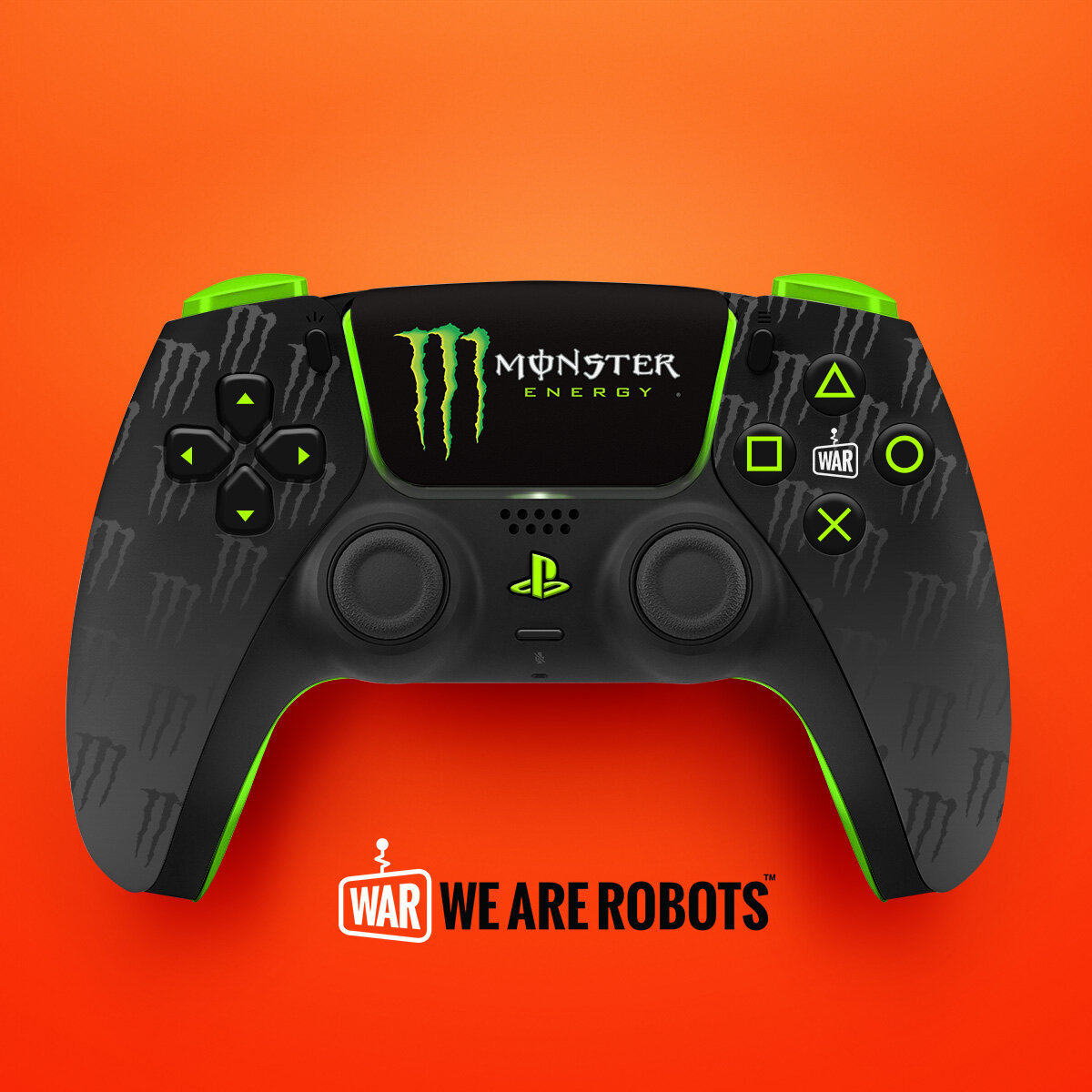 We Are Robots - Monster Energy Drink Playstation 5 Controller