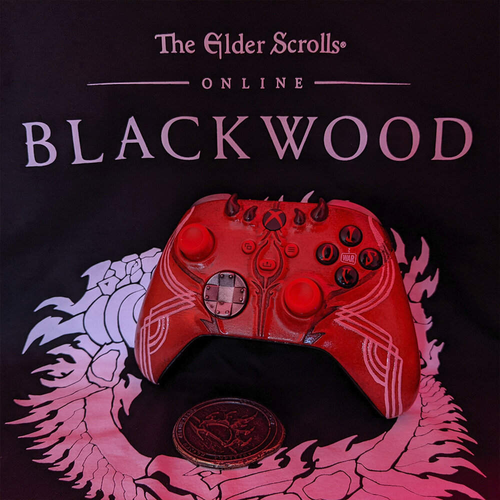 Elder Scrolls Online - Blackwood Xbox Controller - We Are Robots