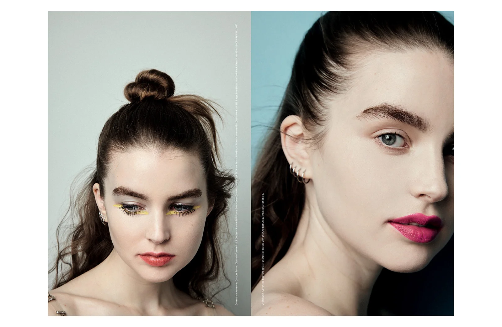 Dior makeup for Wonderland Magazine