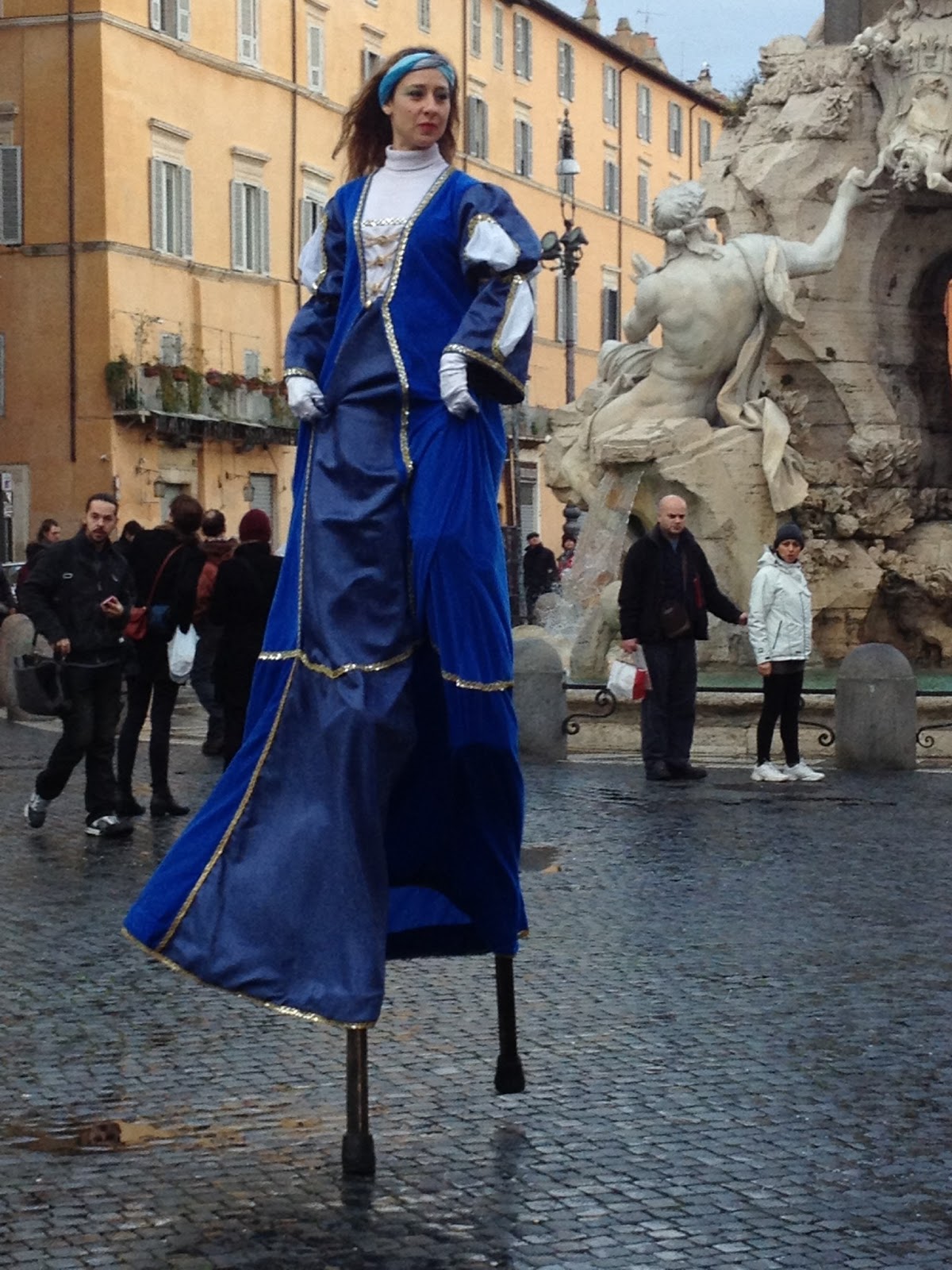 Piazza Navona during Carnevale, © Tiffany Parks