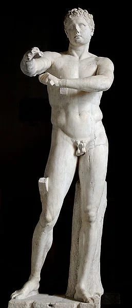 The Apoxyomenos, Namesake of Vicolo dell'Atleta