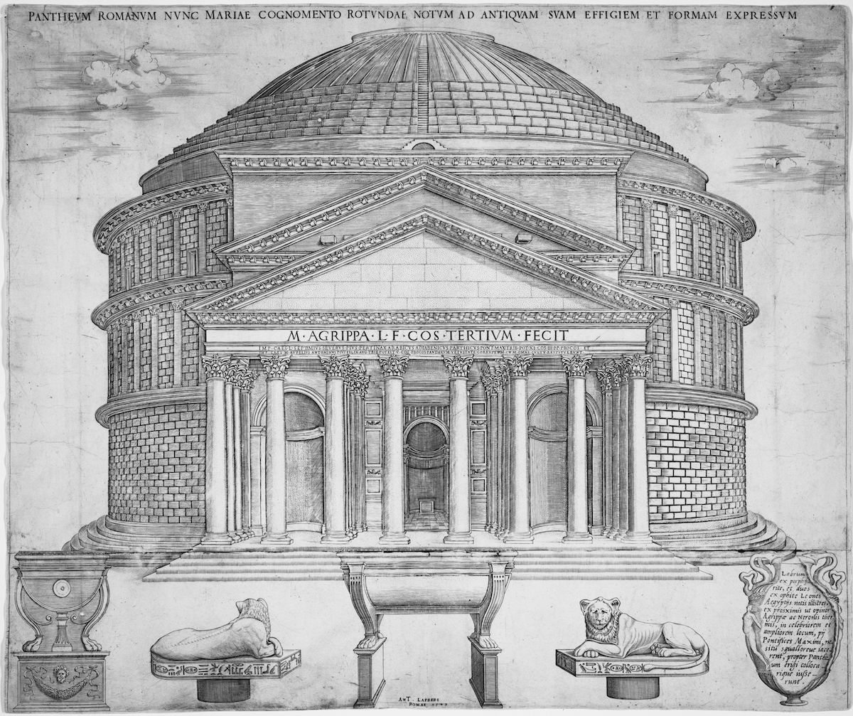 Engraving of the Pantheon_Nicholas Beatrizet.jpg