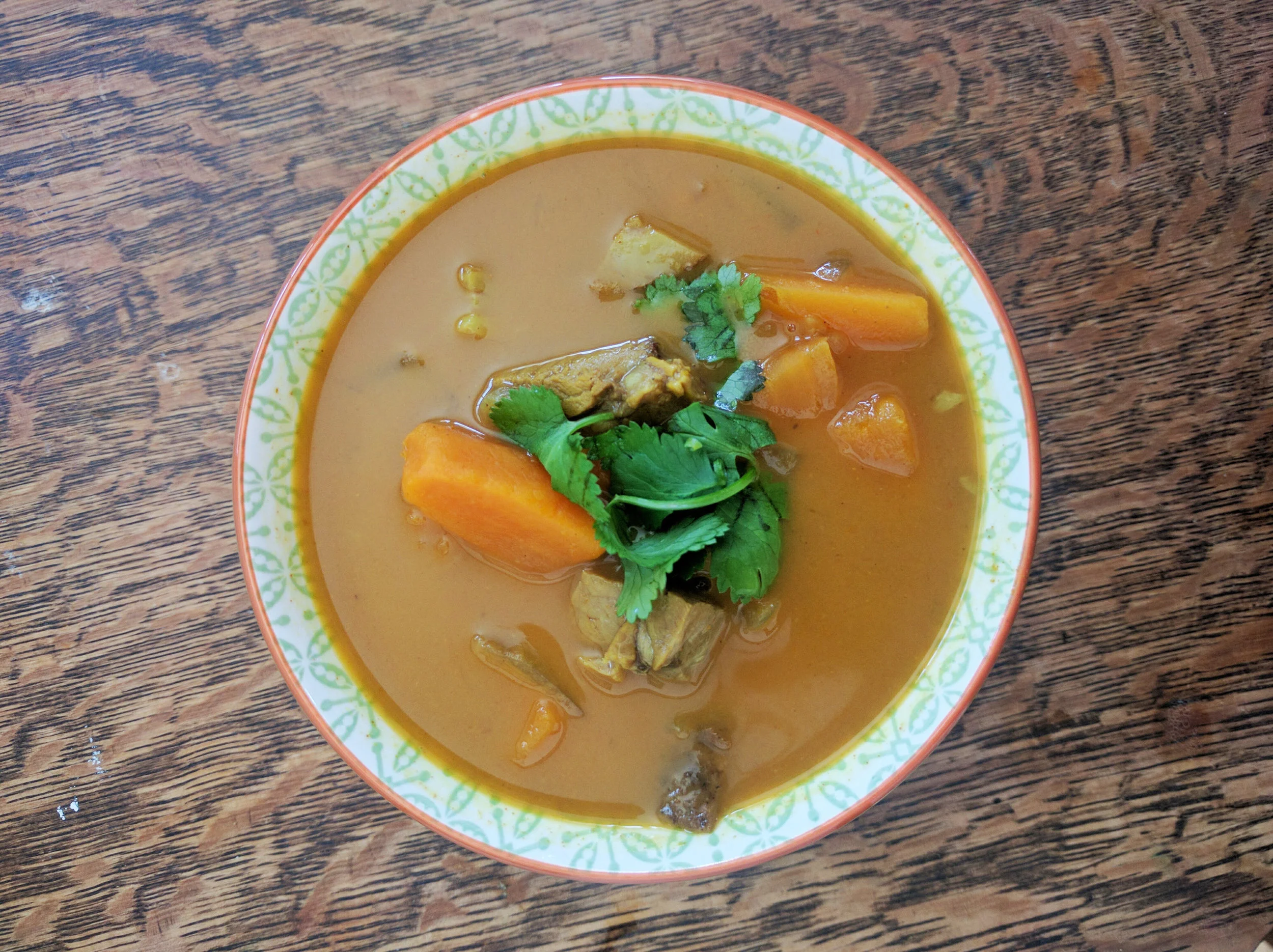 Sweet Potato Coconut Curry Soup