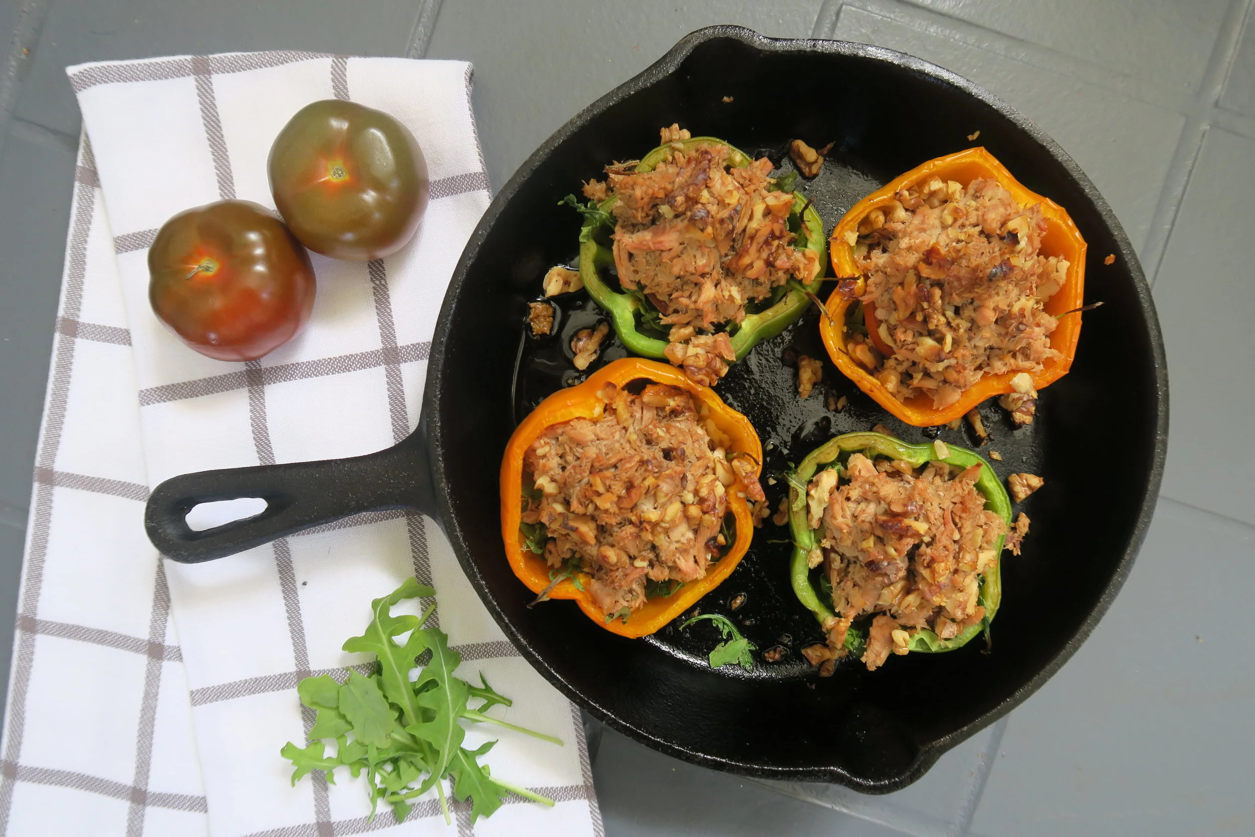 Tuna Stuffed Peppers