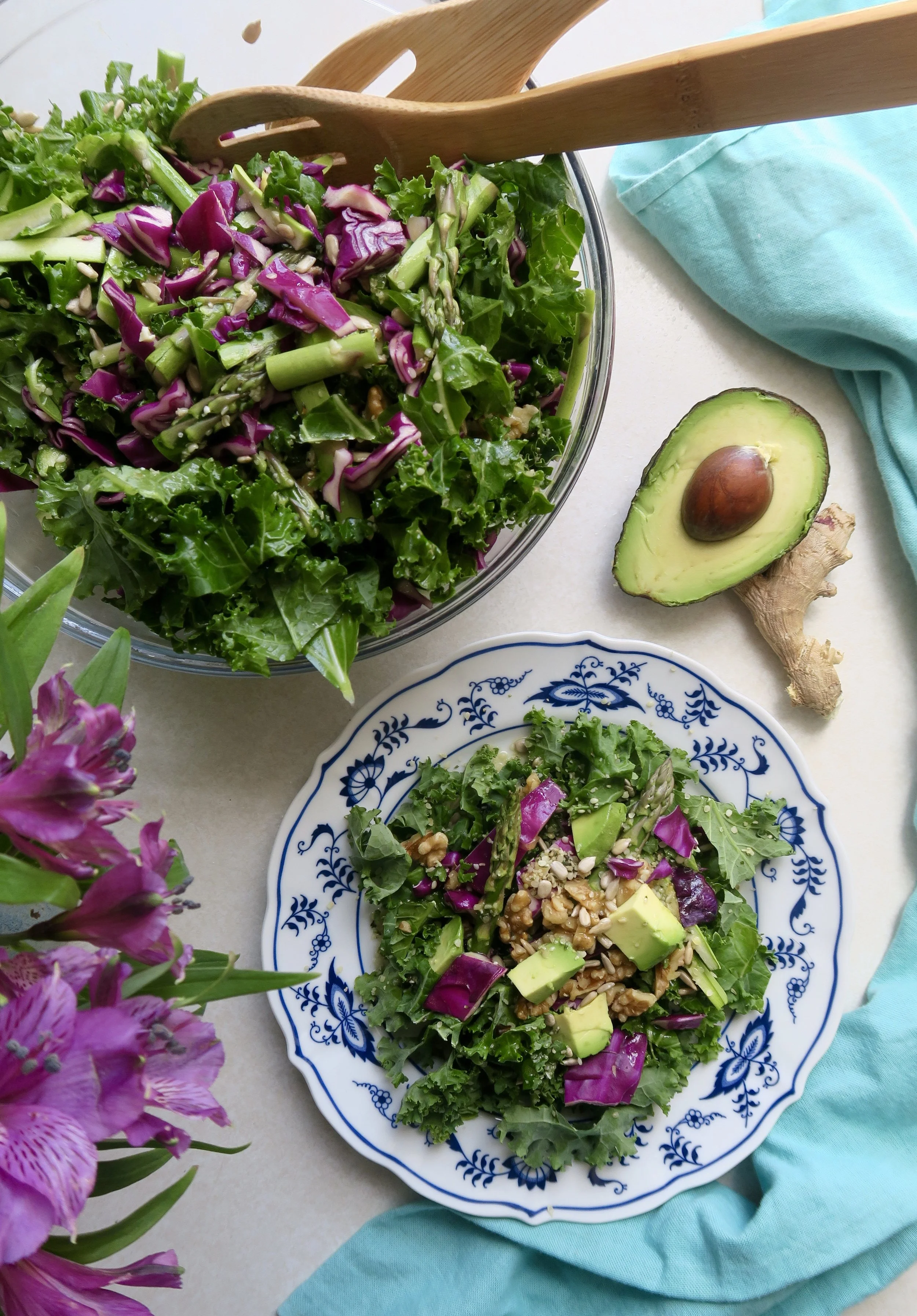 Cleansing Kale Salad