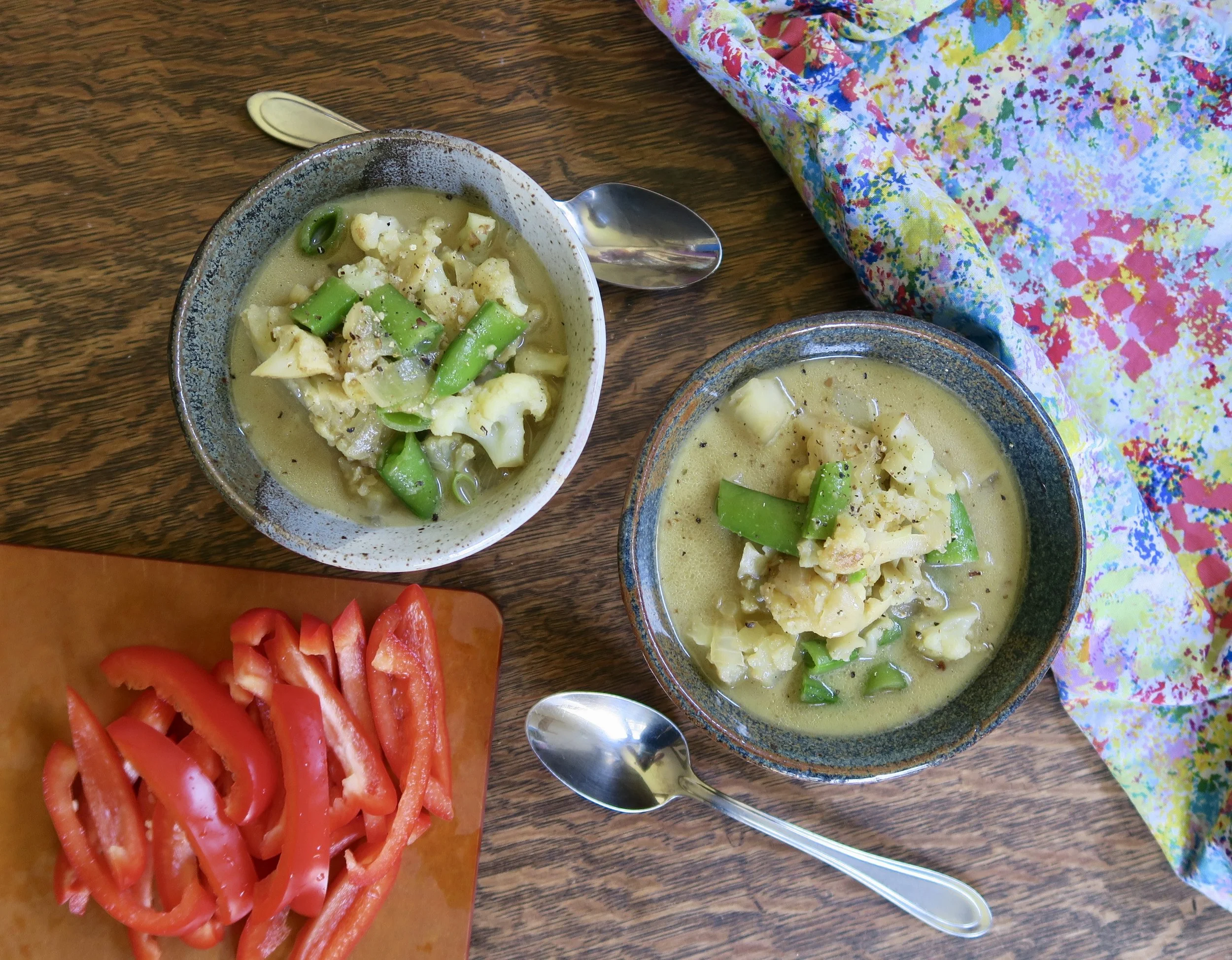 Curried Cauliflower Soup