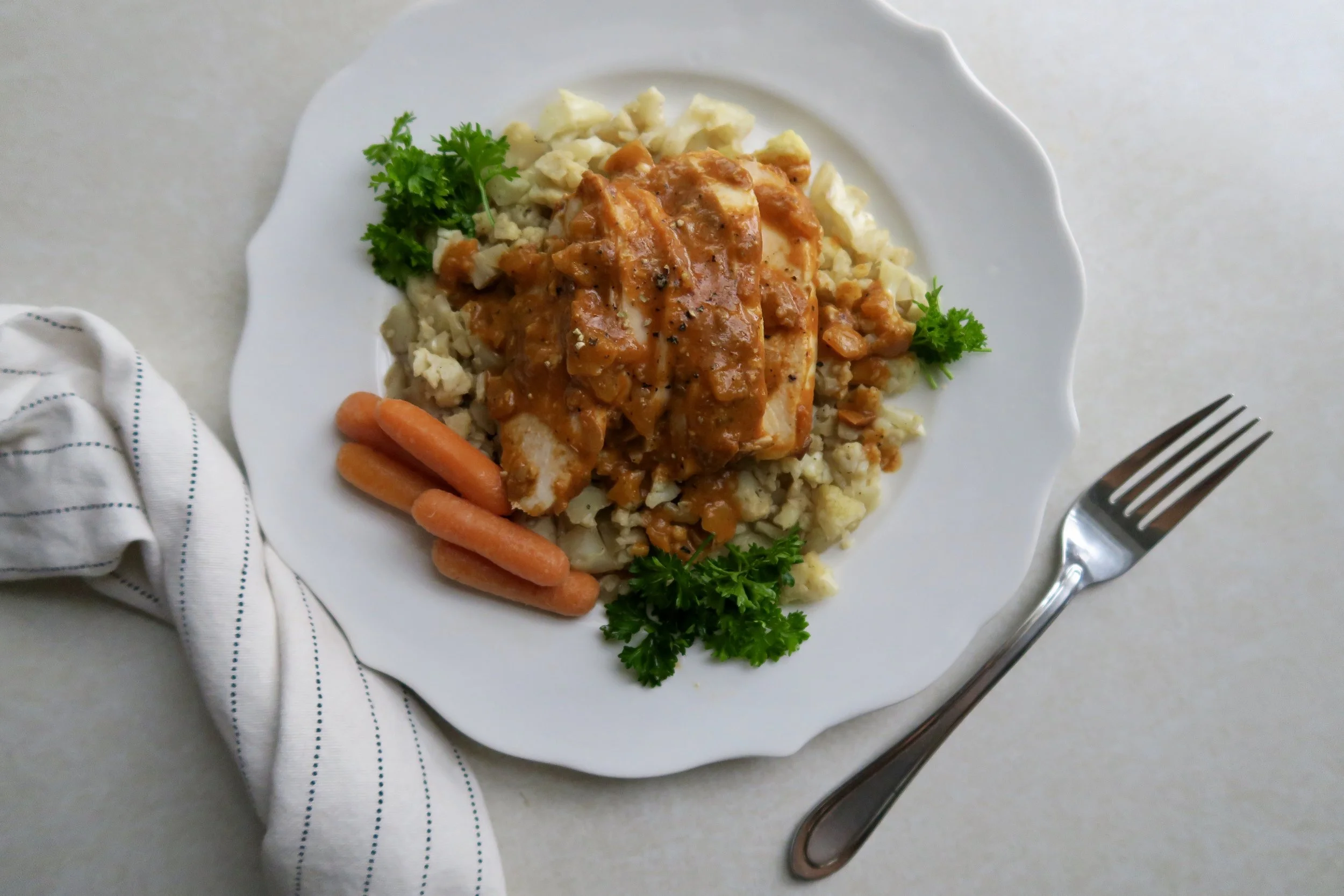 Baked Curried Chicken Breasts