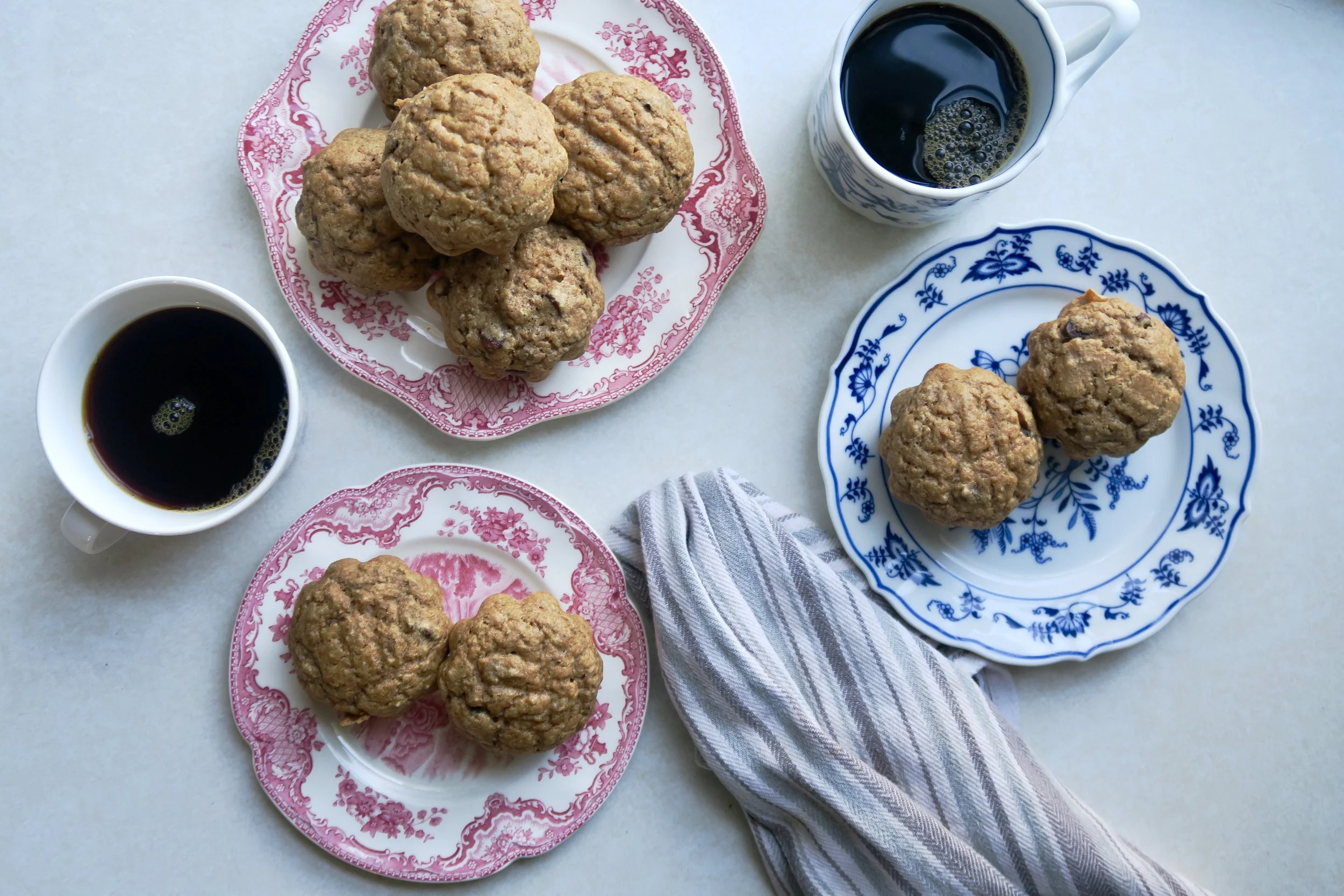 Vegan Chocolate Chip Muffiins