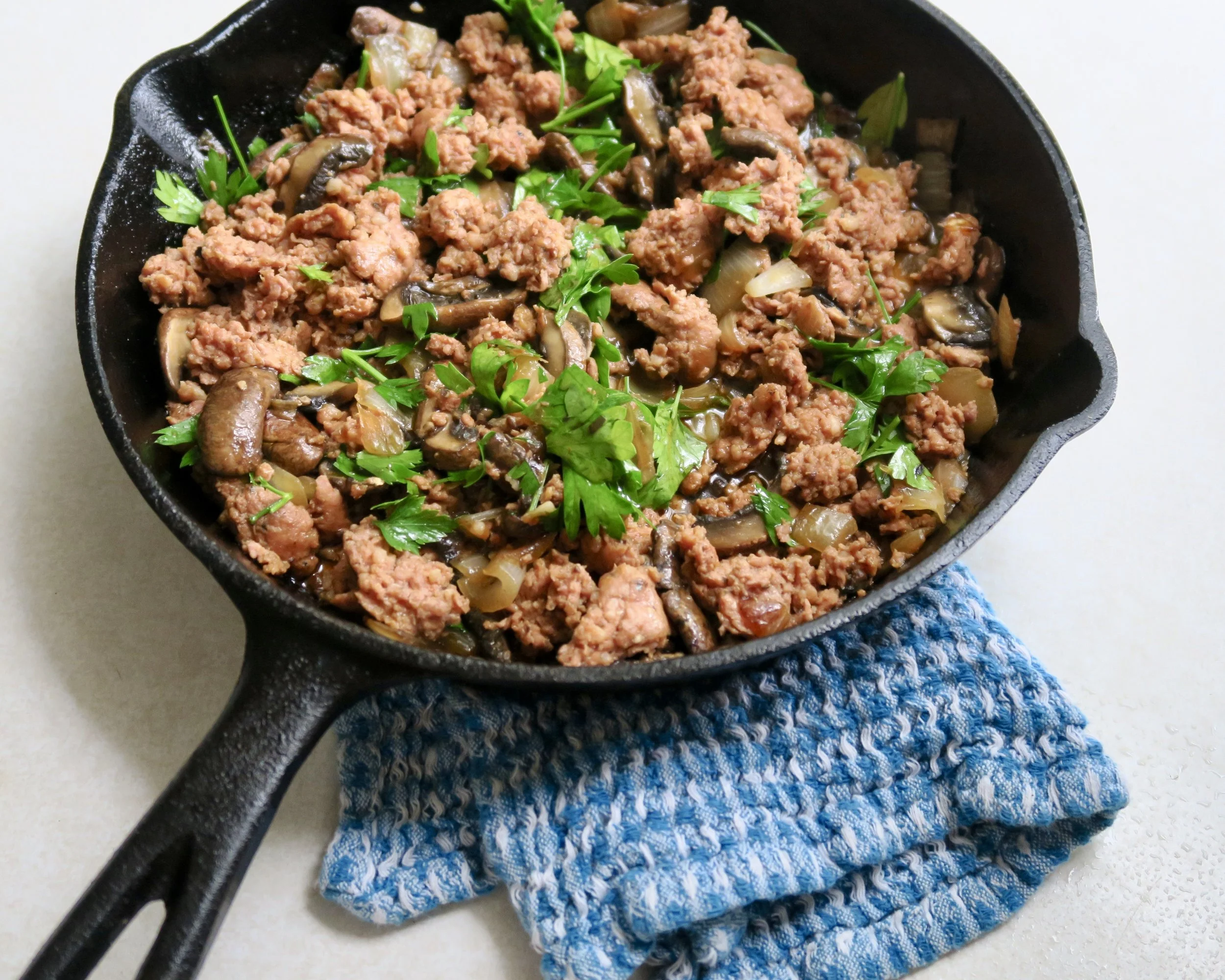 Chorizo & Mushrooms