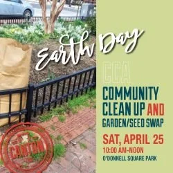 April 25 CCA Earth Day Community CleanUp 