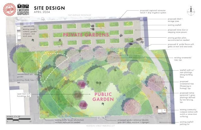 I Wonder Garden 2024 Site Plan — Canton Community Association