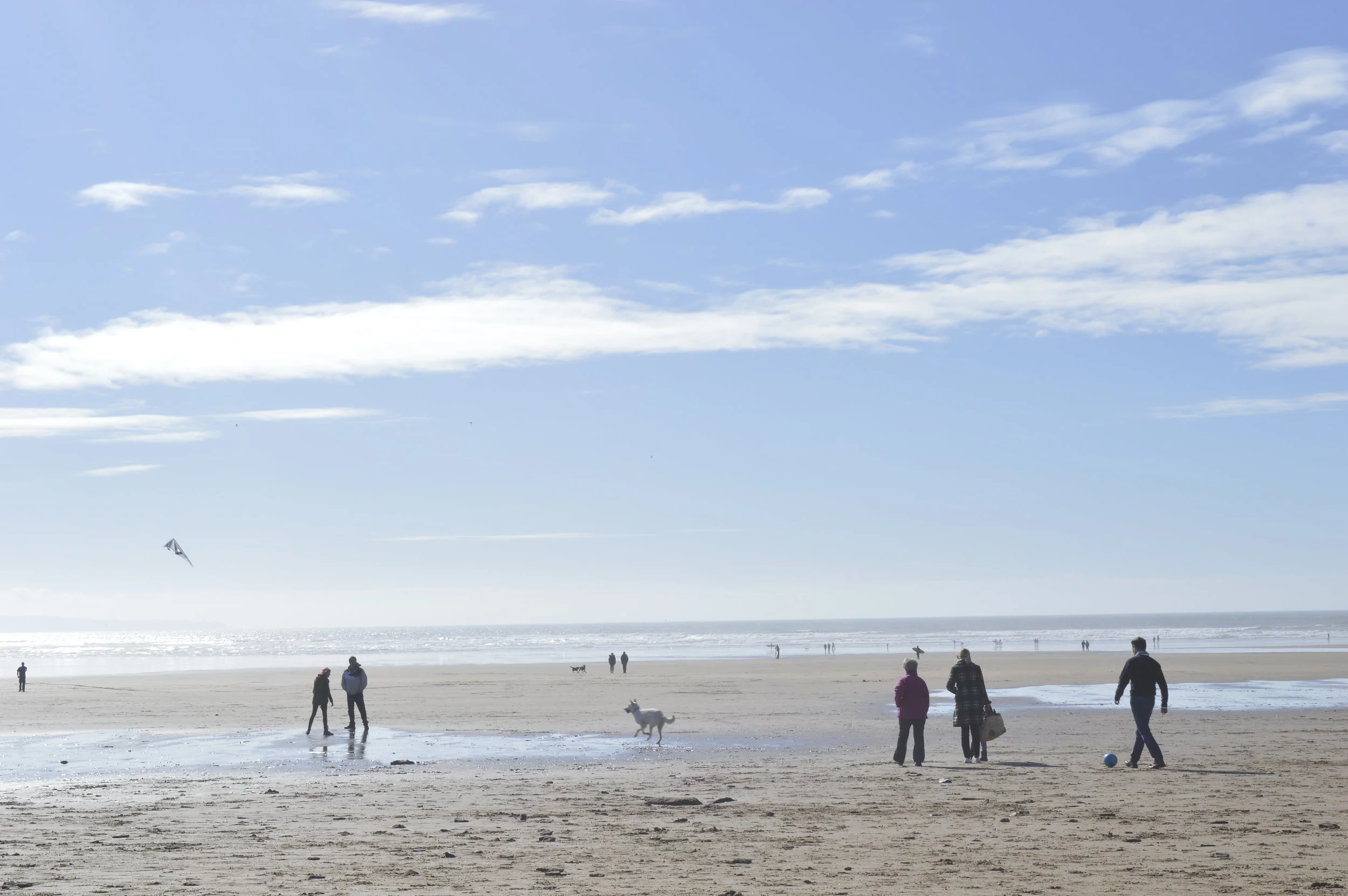 Saunton Sands, Devon UK, April2017
