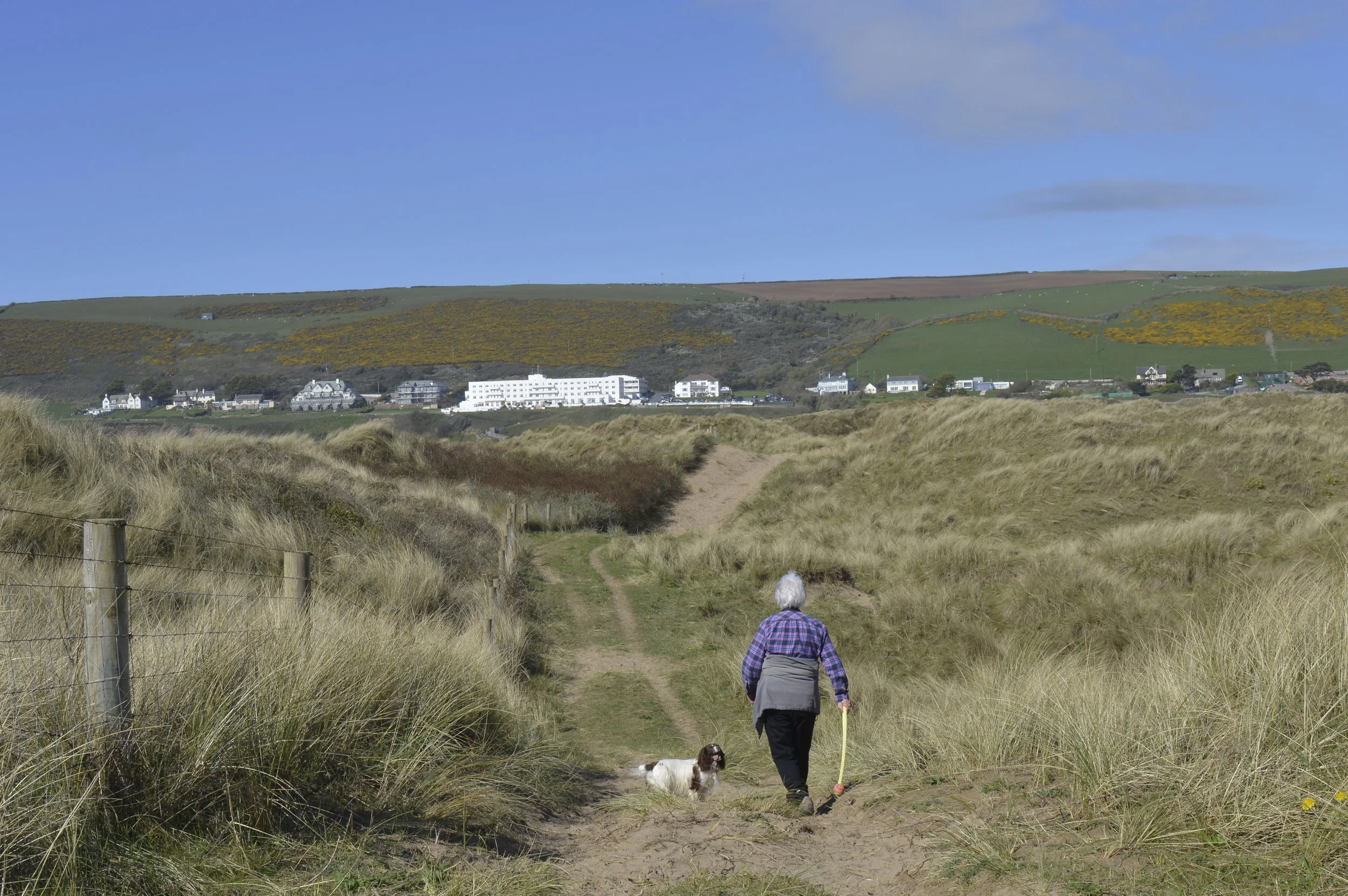 Saunton Sands, Devon UK, April2017