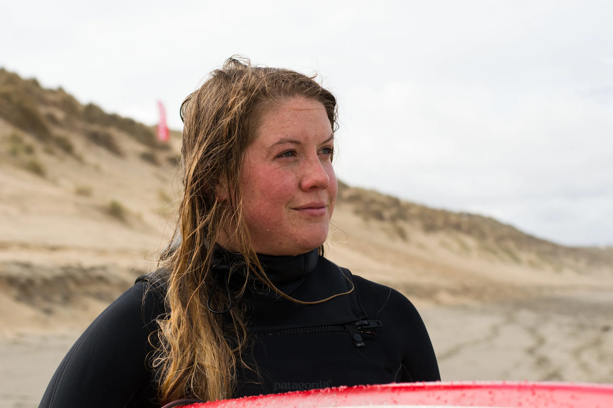 The steady intent look post-surfing Zoe , April-2018. Sophie Bradley