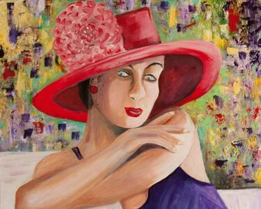 GLADYS SHELTON Lady in Red Hat SPONSOR The Collie Law Firm
