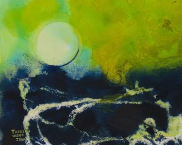 MAXINE TATREAU Moonrise over the Lake SPONSOR Carolina Mountain Gastro Endoscopy Center