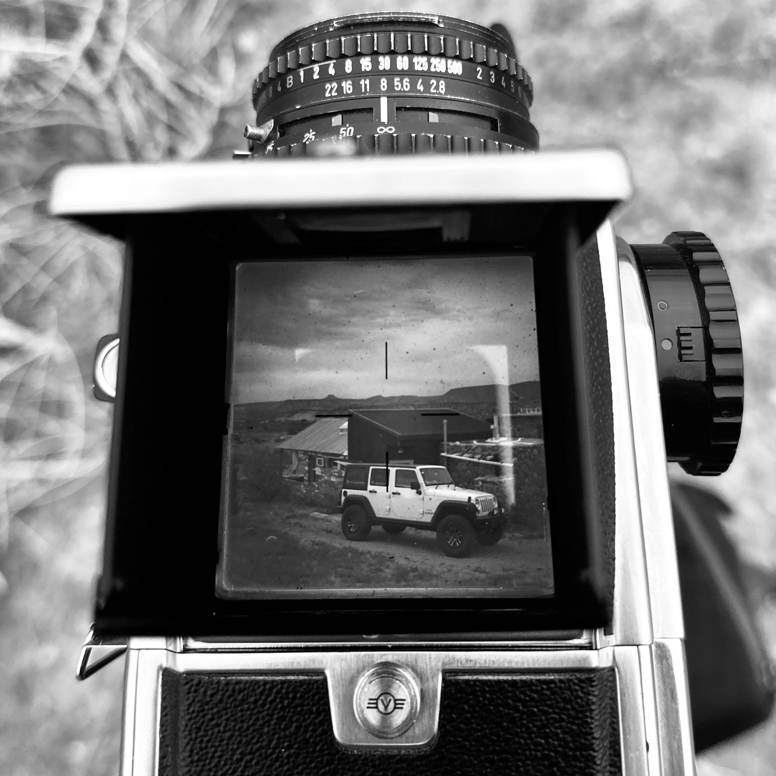Hasselblad in New Mexico. Film photography.