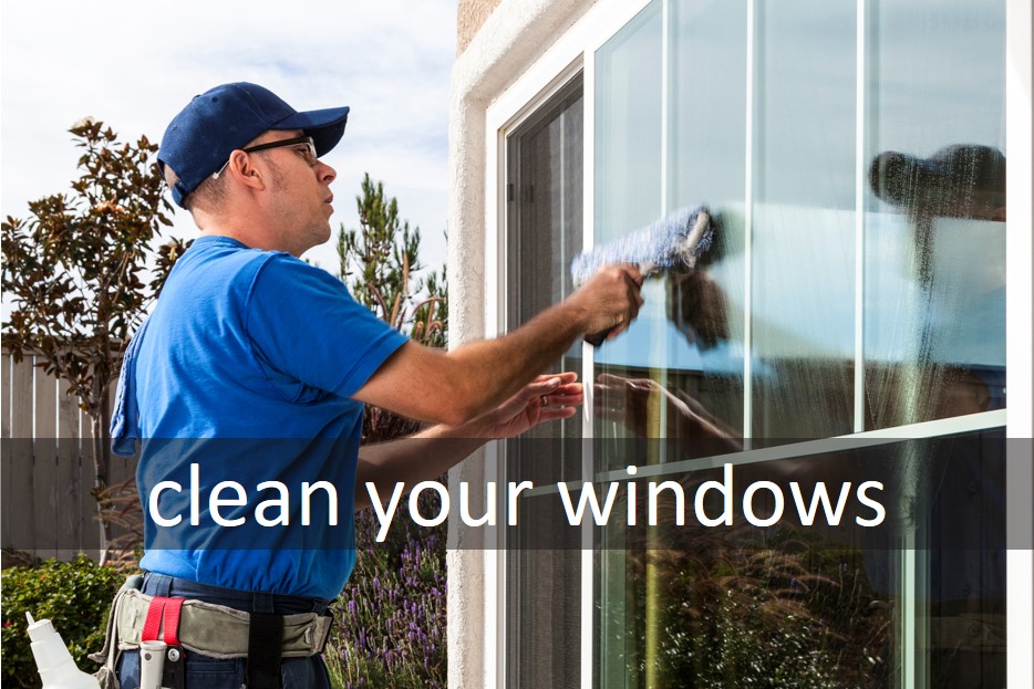 Clean your windows