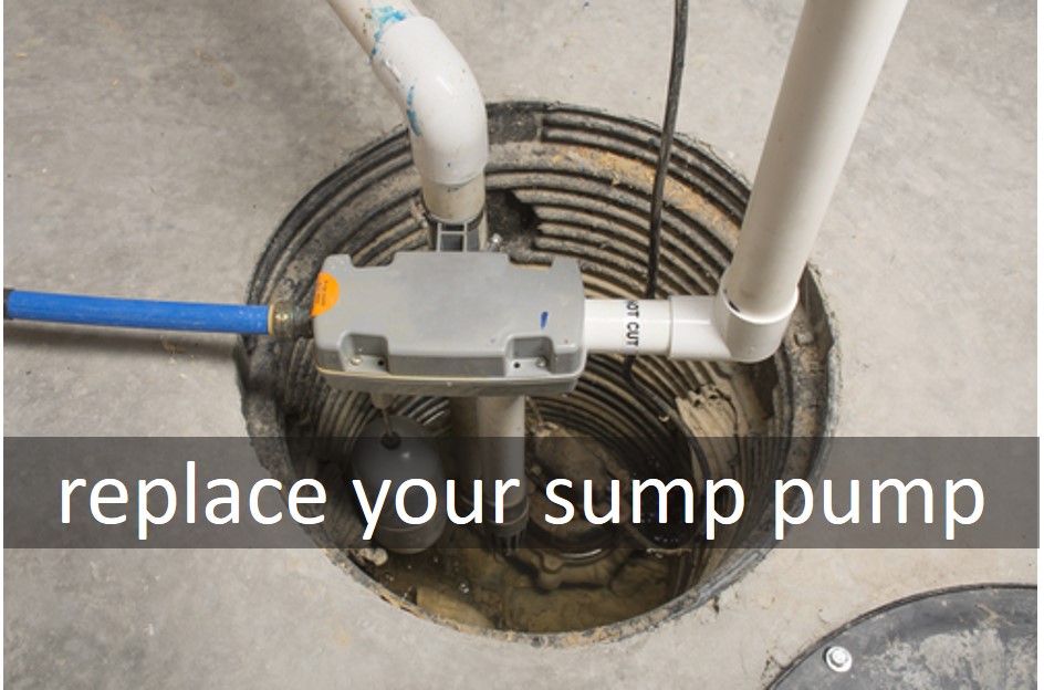 Replace your sump pump