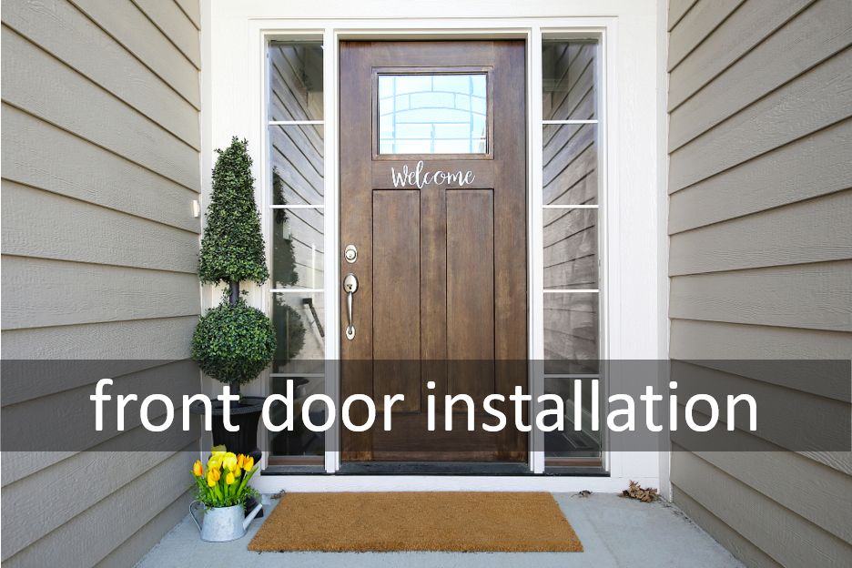 front door installation