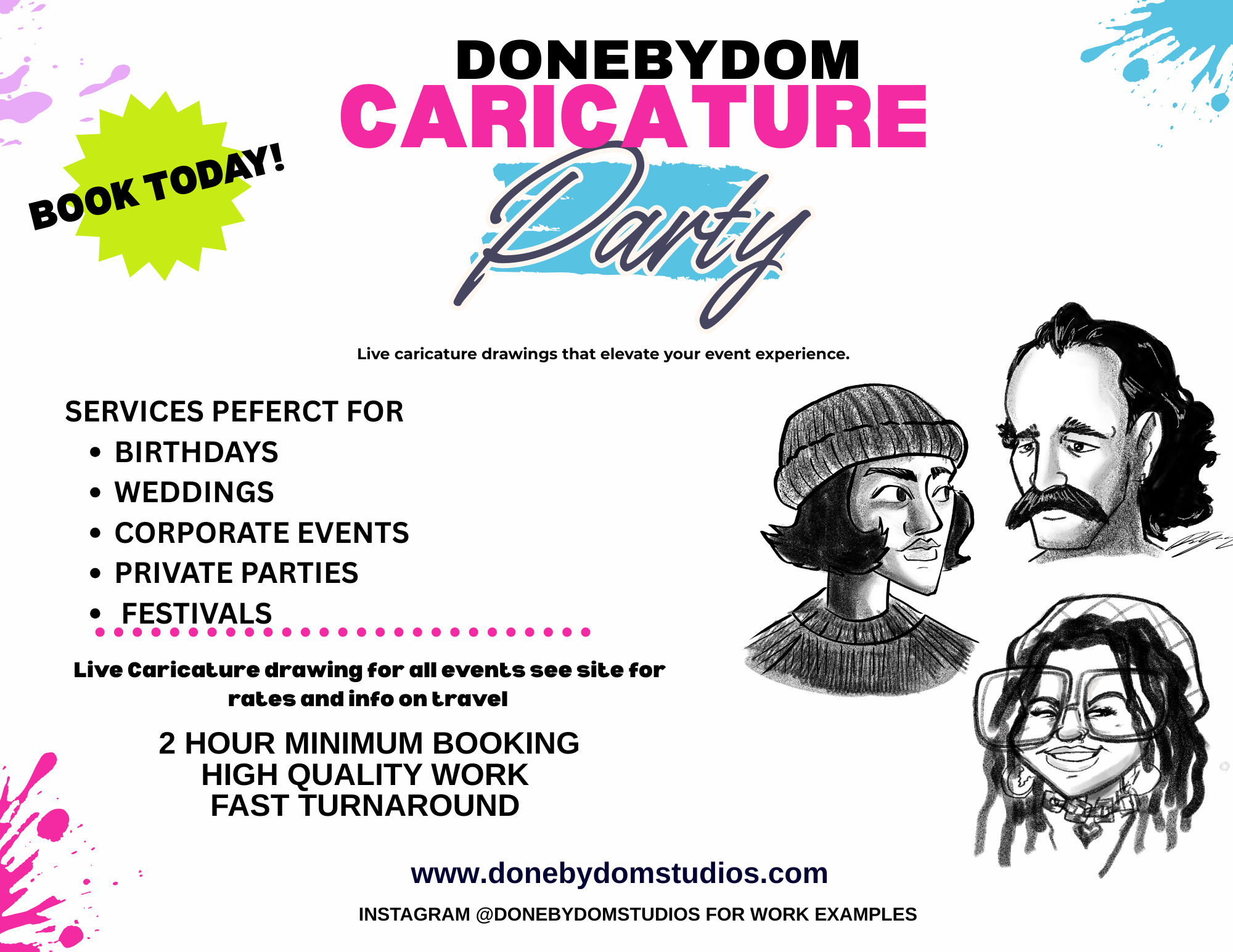 Caricature Party (Traditional)