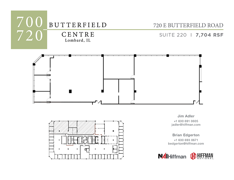 7,704 RSF  I  Bldg 720 - Suite 220