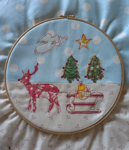 Christmas Embroidery Picture