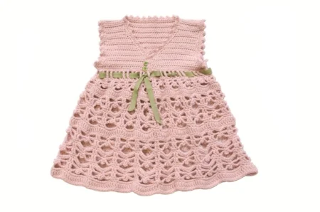 Girl's Crochet Dress